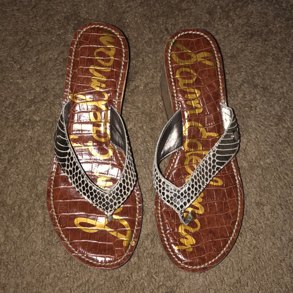 Sam Edelman Silver Platform Sandals - image 2